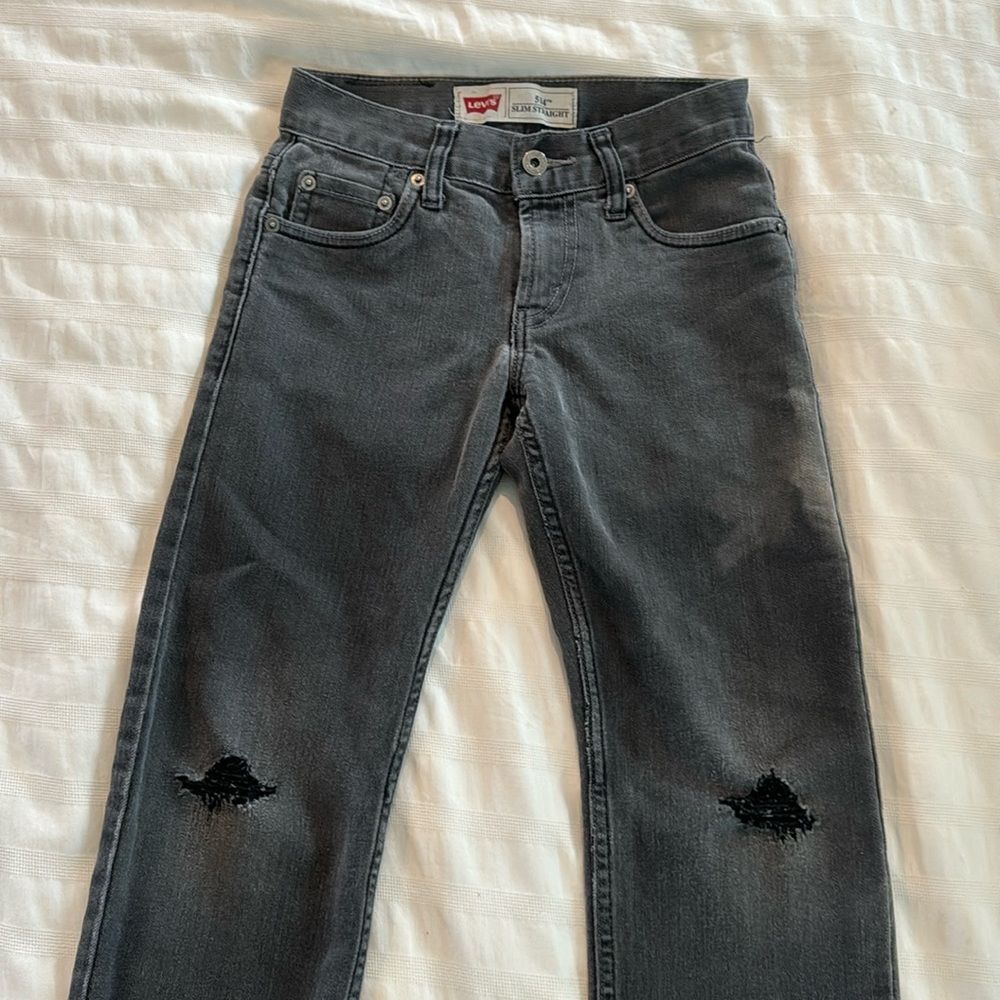 Levis Distressed Boys Jeans